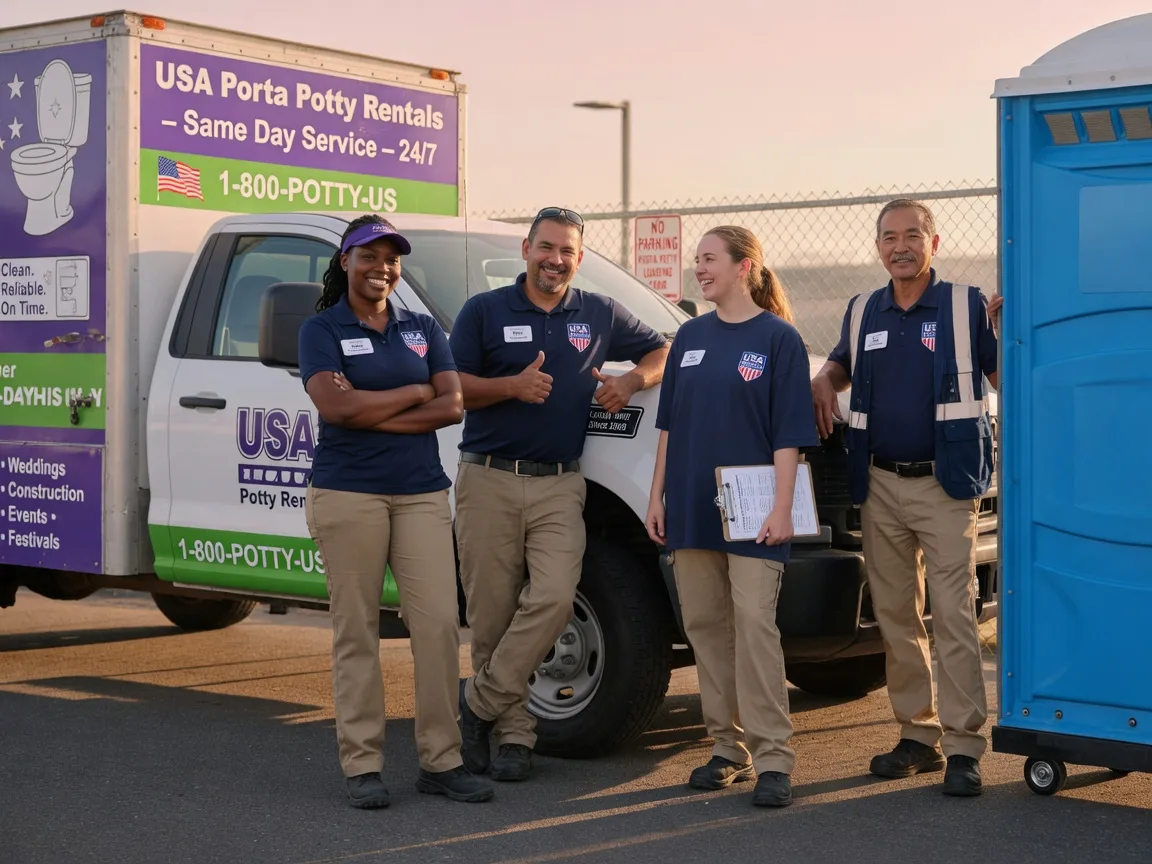 Porta Potty Rental company in West Columbia, WV